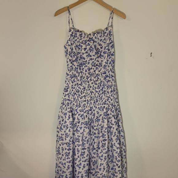 NWT Sundry Ditzy Smocked Maxi Dress Size 1 / Small - Picture 7 of 15